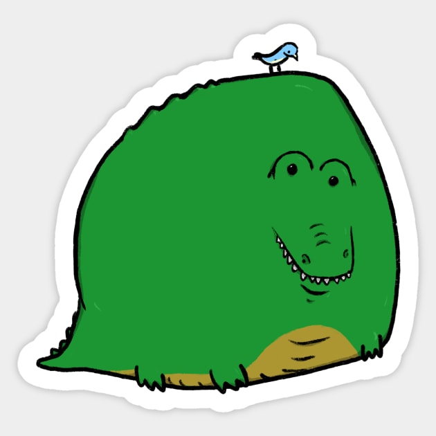 Croc orb Sticker by funkysmel